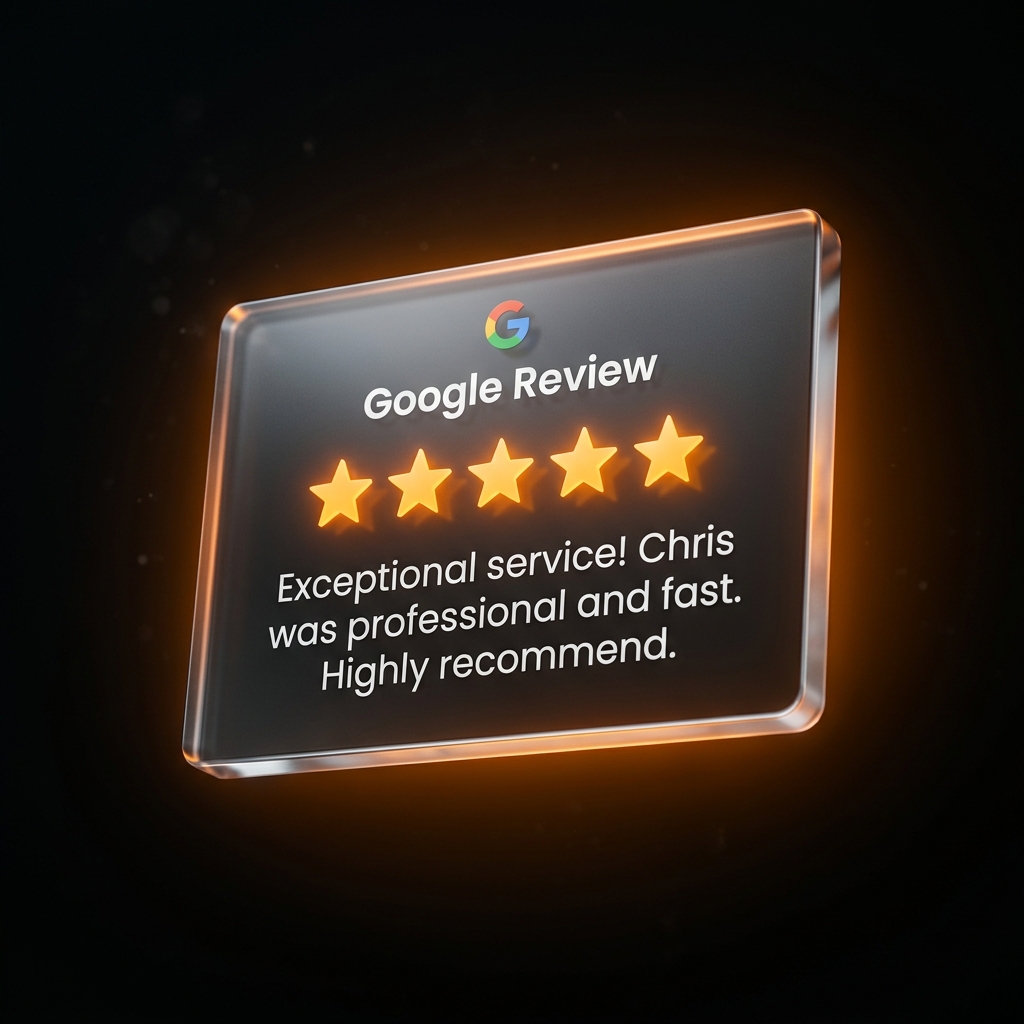 Google Reviews Mockup